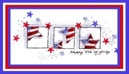 Happy 4th Card